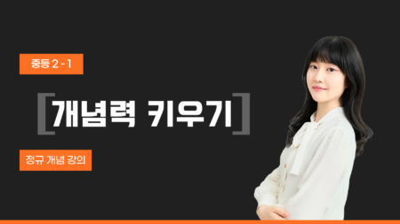 중등 2-1 개념력 키우기